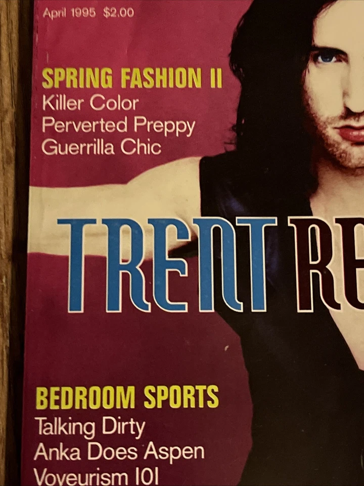 VINTAGE APRIL 1995 DETAILS MAGAZINE TRENT REZNOR, WEED AND AMAZING ADS — 第 3/4 张图片