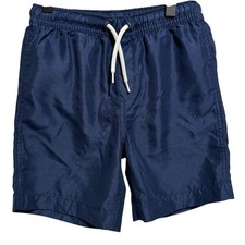 Lands End Boys Swim Trunks Shorts Blue Size Small 6/7 