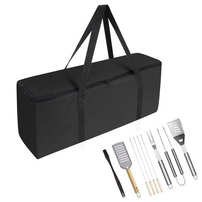 Bolsa de almacenamiento de accesorios para barbacoa de tela Oxford 600D