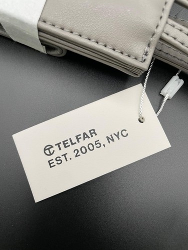 Bolso de Compras Telfar Pequeño Gris TF-012-GY-S Nuevo - Imagen 6 de 7