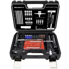 Reifen Reparatur Set Flicken Satz Auto PKW Motorrad ATV Reifen Pannenset 53 tlg.