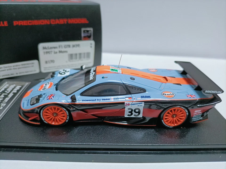 Coche de rally HPI 1 43 McLaren Le Mans modelo McLaren F1 GTR 39 LeMans 1997  Foto 2 de 4