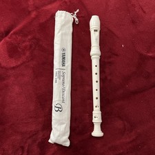 Yamaha Soprano/Descant Recorder Baroque Fingering YRS-24B Ivory With Paperwork