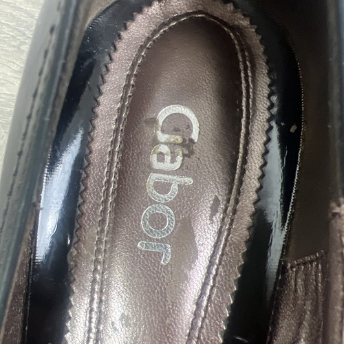 Gabor black court shoes - UK SIZE 7 - Picture 7 of 18
