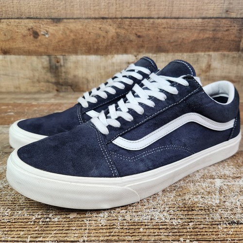 Vans Old Skool Herren Gr. 13 blau wasserabweisend niedrige Skaterschuhe Eco Dry DuPont - Bild 3 von 10