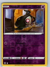 Duskull 060/172 Reverse Holo Common SWSH09: Brilliant Stars NM