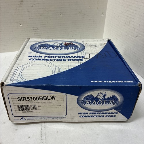 Eagle SIR5700BBLW 5140 Forged I-Beam Rods 5.700in