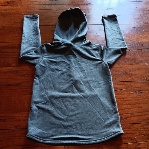 Youth Under Armour Hoodie Size 6 Gray 1/4 Zip Hoodie Boys - Picture 9 of 9