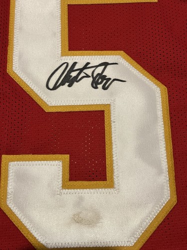 Signed Christian Okoye Chiefs Jersey - Picture 2 of 2