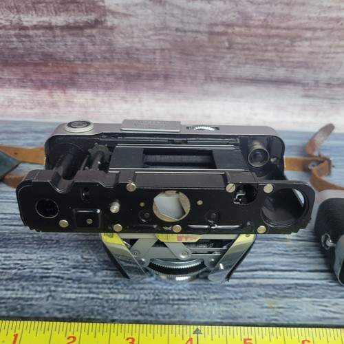 Vtg Voigtlander Vitessa 35mm Film Camera w/Ultron 50mm Lens Germany UNTESTED - Imagen 7 de 15