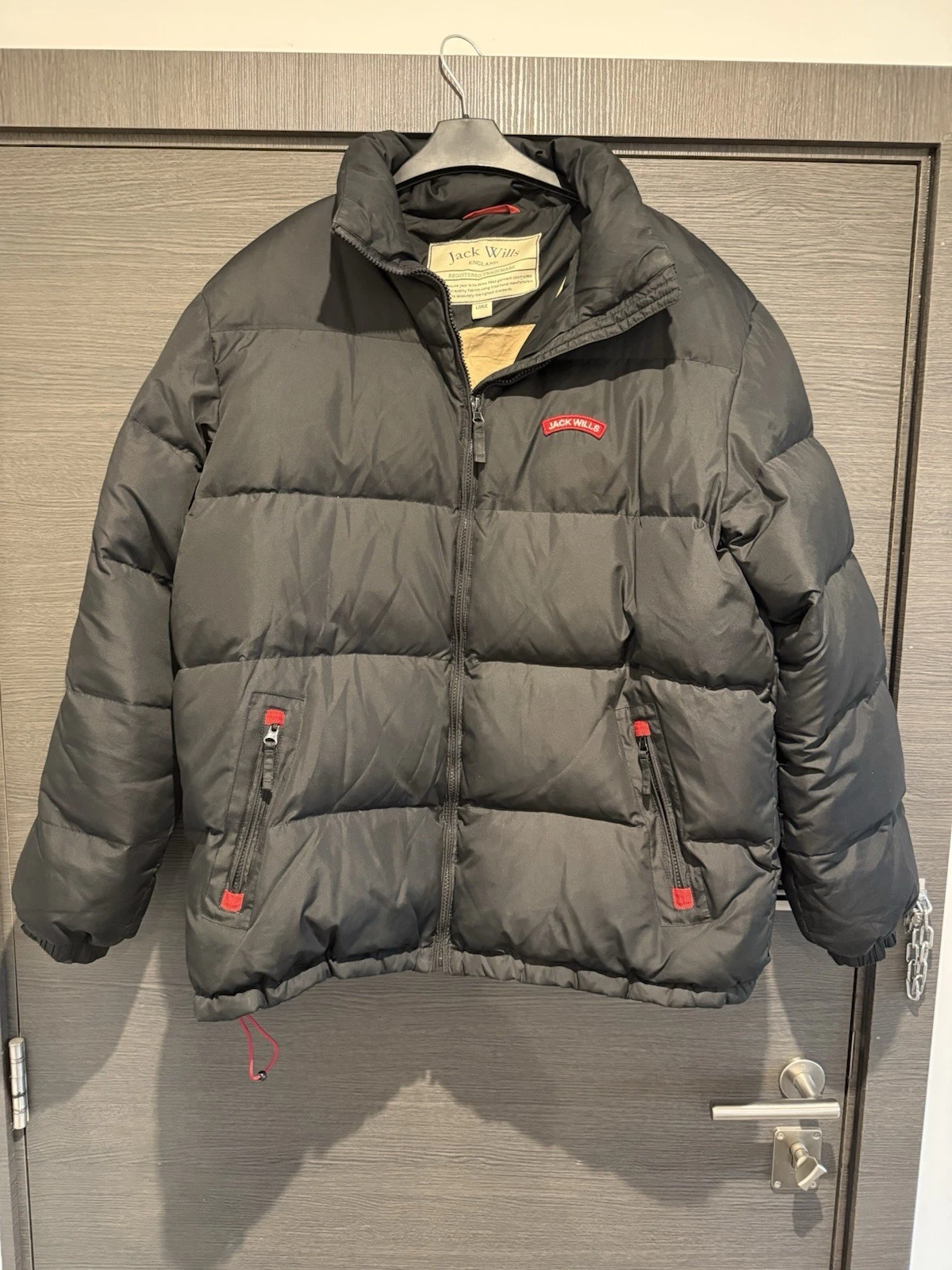 Jack Wills Puffer Jacket Men’s Large Retro circa 2006 Great Condition