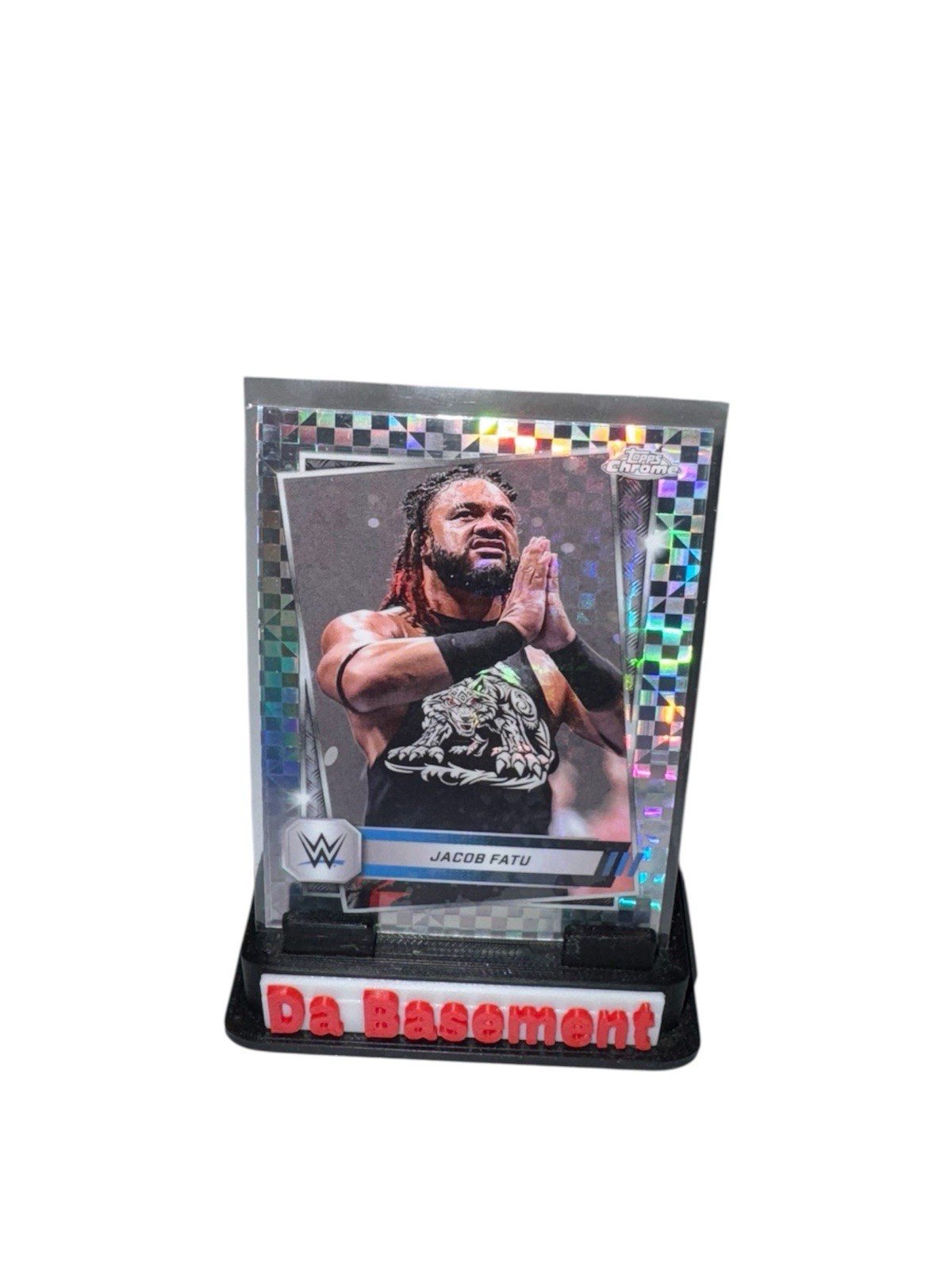2025 Topps Chrome WWE - Jacob Fatu #100 X-Fractor