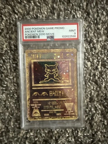 New ListingAncient Mew Pokemon 2000 Movie Promo PSA 9