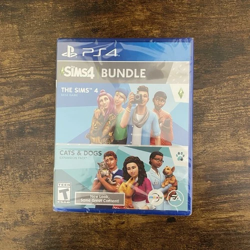 The Sims 4 and Cats & Dogs Bundle Collection  Playstation 4 Sealed
