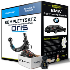 Für BMW 3er Touring Typ G21 Anhängerkupplung abnehmbar +eSatz 7pol 19- NEU