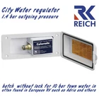 RV caravan Colorado main CITY WATER inlet incl. pressure regulator 1.4 bar