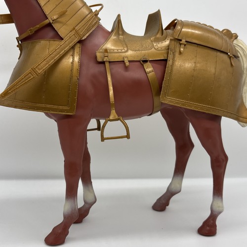 Bravo Armoured 13” War Horse Figure Toy With Armor Noble Knight Series Vintage! - Picture 9 of 24