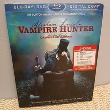 SEALED Abraham Lincoln: Vampire Hunter (Blu-ray/DVD, 2012)