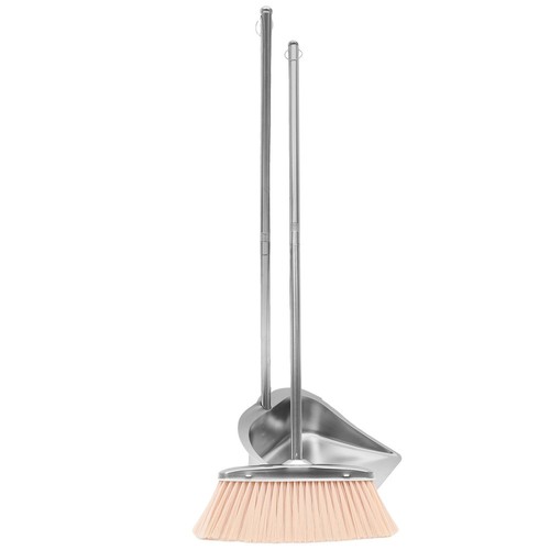 Broom Garbage Shovel Set Office and Dustpan Heavy Duty for Home Brush