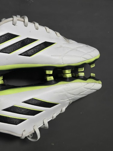 Adidas Copa Pure.4 FxG Soccer Cleats White Green Black GZ2536 Mens Size 9 - Picture 17 of 23