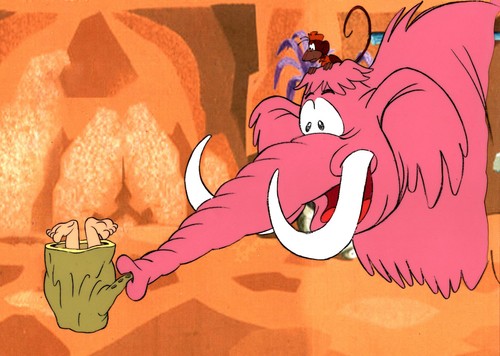 HANNA BARBERA MISCHIEVOUS MONKEY ORIGINAL HAND-PAINTED PRODUCTION ANIMATION CEL