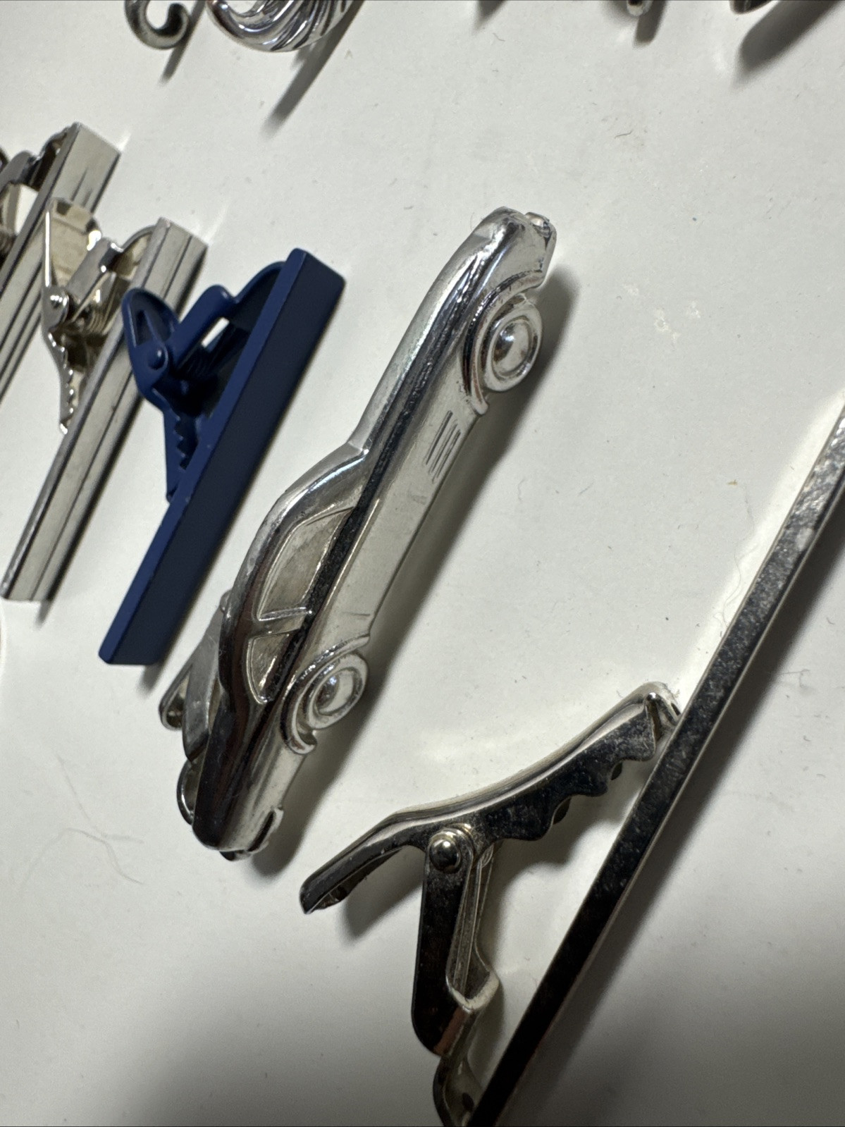 11 Unique Tie Clips Assorted Sizes And Design 2 C… - image 6