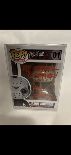 Ari Lehman Signed Friday The 13th Jason Voorhees Funko Pop #01 AUTO JSA