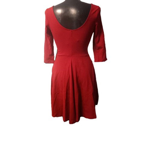 Nuevo con etiquetas Vestido Express XS ajustado manga larga arándano - Imagen 3 de 7