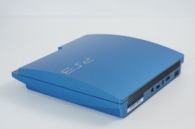 PS3 Playstation3 SPLASH BLUE Console CECH-3000B 320GB Tested System 02