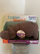 Hippo Discovery Channel Nature Wildlife The Hippopotamus Plush new in the box