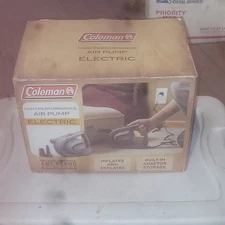 Coleman High Performance Air Pump 120V Inflates and Deflates NEW