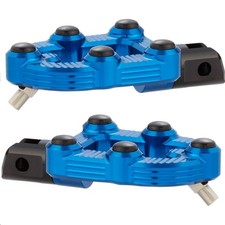 Arlen Ness 07-903 MX Footpegs - Blue Anodized