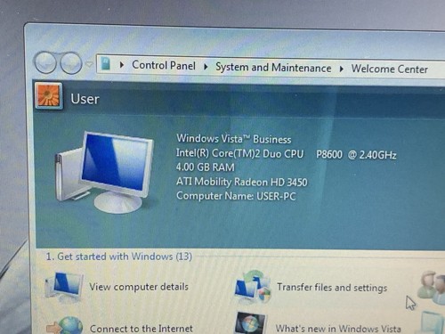 Portátil HP Elitebook 6930P (14", Core 2 Duo, 4GB/60GB SSD, Vista, Adaptador de Corriente) - Imagen 9 de 10