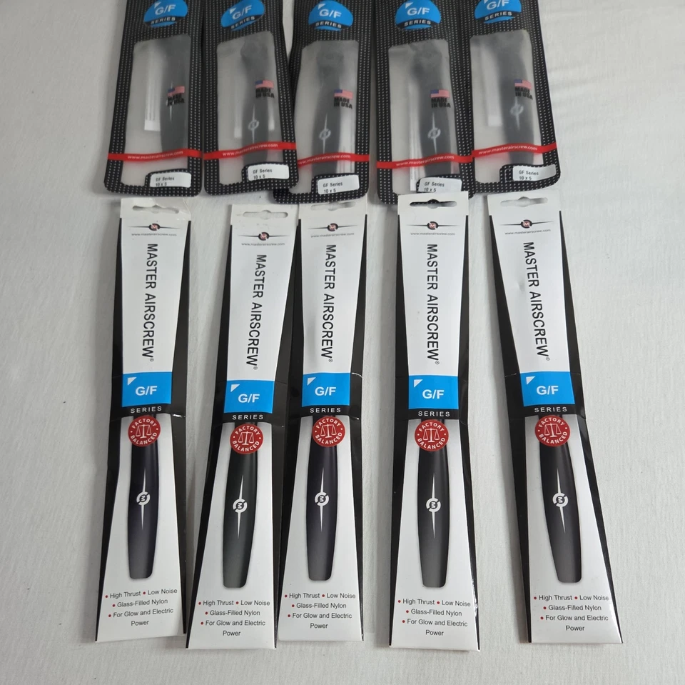 10 x RC Plane Propeller - 10x5 - Master Airscrew G/F Series. MA.GF10X50N01 - Image 3 of 4