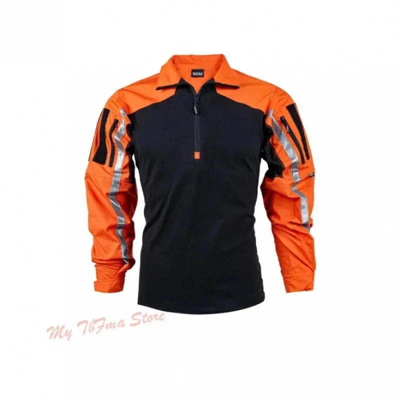 Tactical Instructor Shirt Frog Suit Uniform Rescue Suits With Reflective Strips - Image 3 of 4