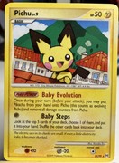 Pocket Scout - 2009 Pokémon Pichu 25/99 Arceus Set – Baby Evolution – Vintage Rare Card – NM