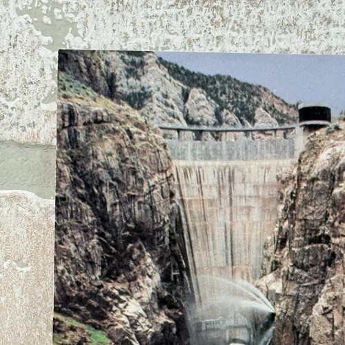 Cody, WY Wyoming Buffalo Bill Dam Luftbild Postkarte unbesendet - Bild 6 von 12