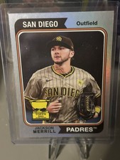2025 Topps heritage Jackson Merrill H25-23 25th Anniversary Card All star Rookie
