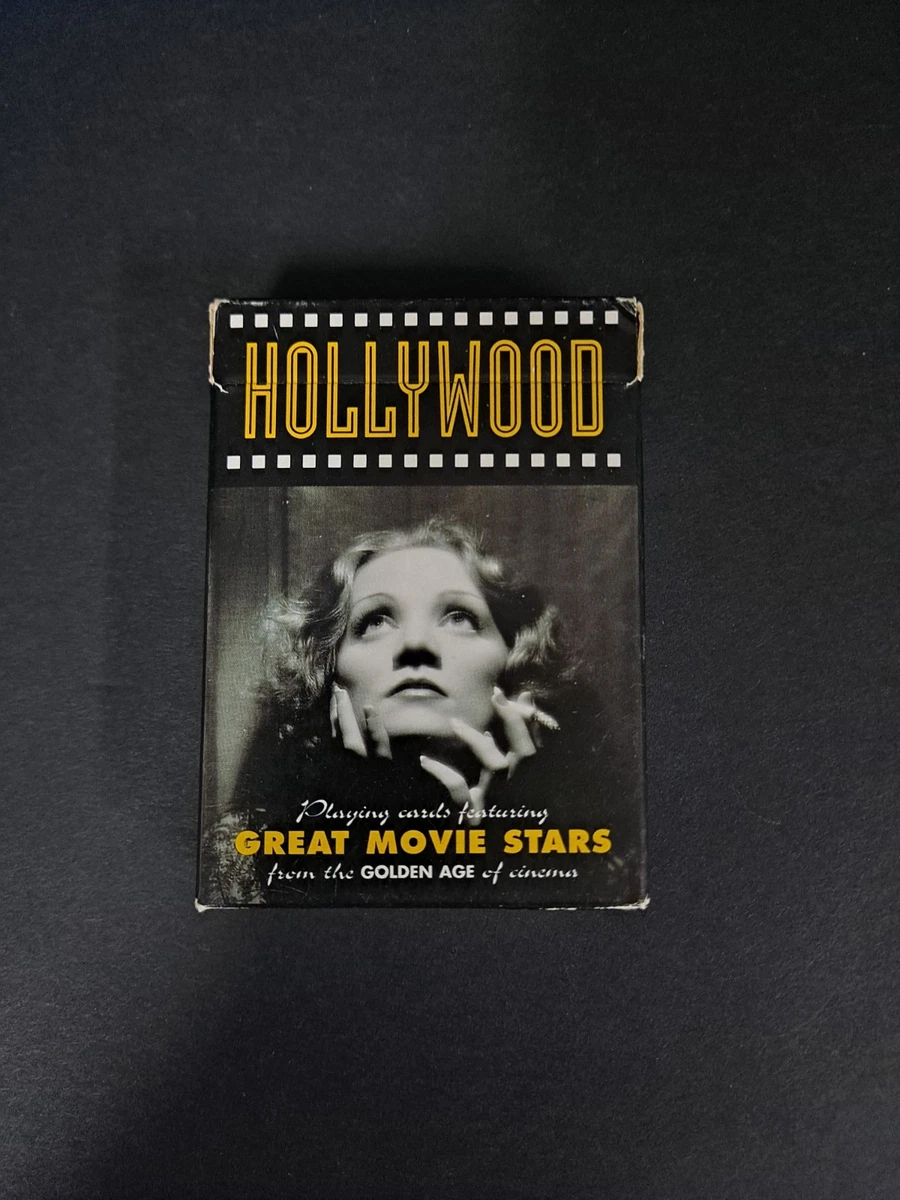 トランプ PIATNIK No.1190 HOLLYWOOD MOVIE STARS Vtg Hollywood Playing Cards Featuring Great Movie Stars From The