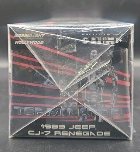 2020 Greenlight 1:43 CHASE The Terminator 1983 Jeep CJ-7 Renegade 🔥Sealed🔥 - Picture 5 of 6