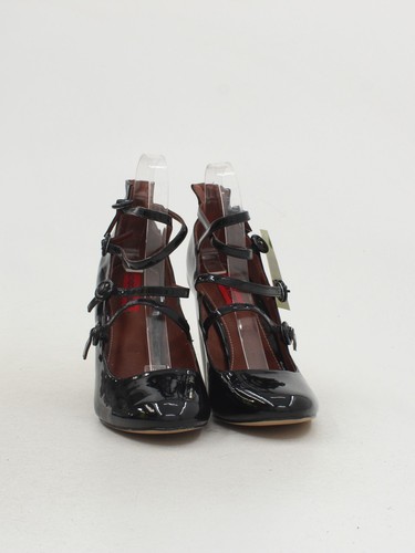 London Rebel Women's Heels UK 8 Black 100% Other Strappy - Picture 2 of 8