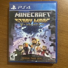 Minecraft: Story Mode Season Pass Disc (Sony PlayStation 4, 2015)