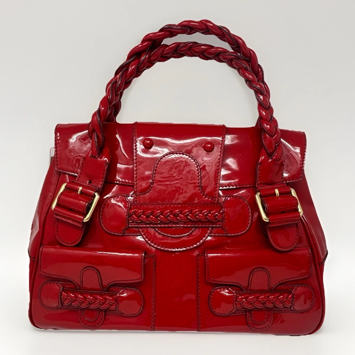 RED VALENTINO フラワーパズル ワンショルダー クラッチ 2WAY GV2 Marsala Diamond - Gevril