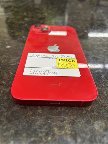 Apple iPhone 14 Plus 128GB Unlocked Smartphone in Red - Picture 5 of 7