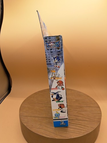 2000 NUEVO Juego de bolígrafos de gel Sonic Adventure - Toy Island - JUEGO MUY RARO - Imagen 3 de 7