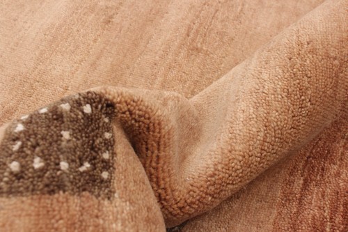 Hand loomed Area Rug 3'7" x 5'5" Traditional Wool Oriental Carpet - Picture 7 of 9