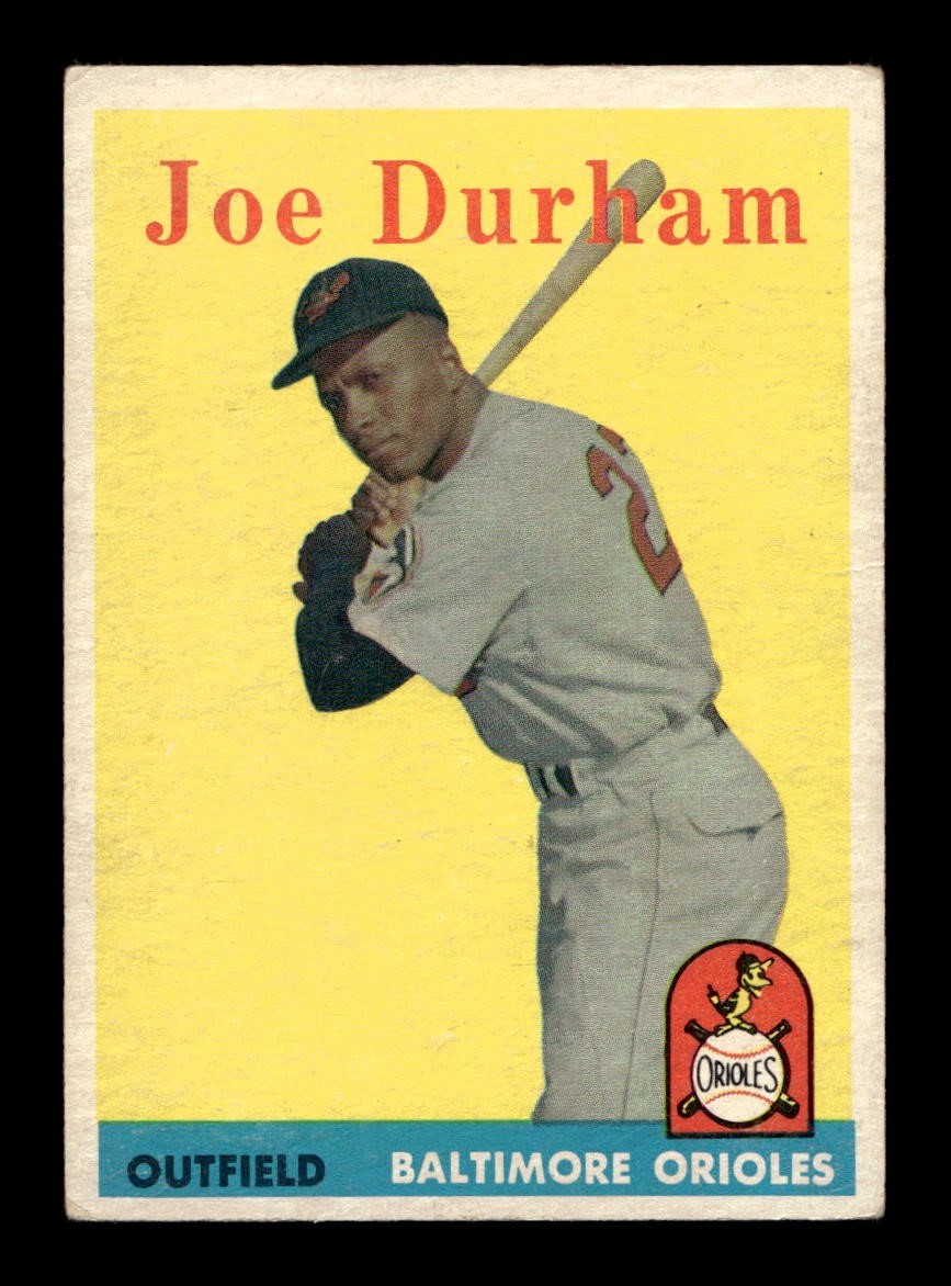 1958 Topps #96 Joe Durham Orioles VG+ *a8