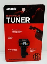 D'Addario PW-CT-14 Planet Waves NS Micro Violin Tuner Wide Calibration