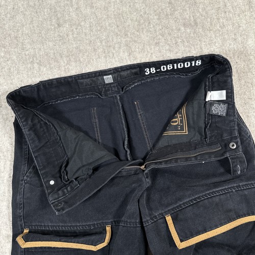 Vintage Marithe Francois Girbaud MFG Shuttle Jeans 40 (36x32) Wide Leg Baggy Y2K - Picture 9 of 15