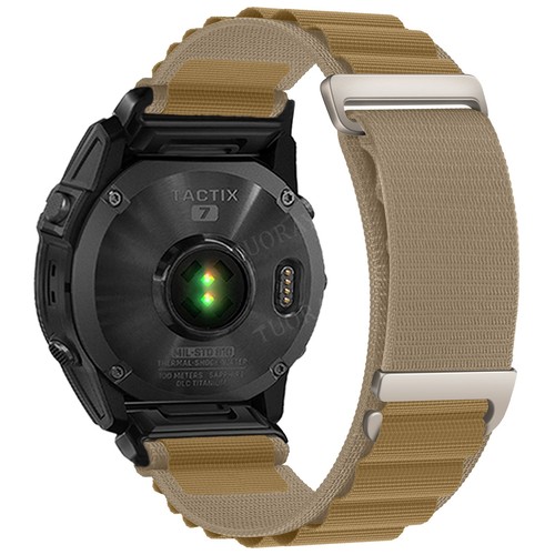 Nylon Wristband For Garmin Fenix 8 E 7 7X 7S 6 6X 6S Pro 3HR 945 5 5X Epix Strap - Picture 73 of 89